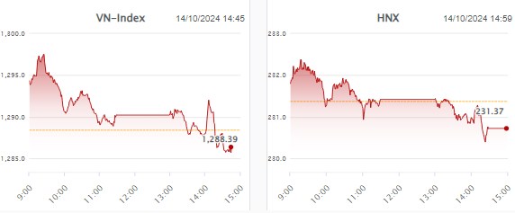 Nhịp đập Thị trường 14/10: Thị trường diễn biến phân hóa, VN-Index “hụt hơi” tại mốc 1,295 điểm