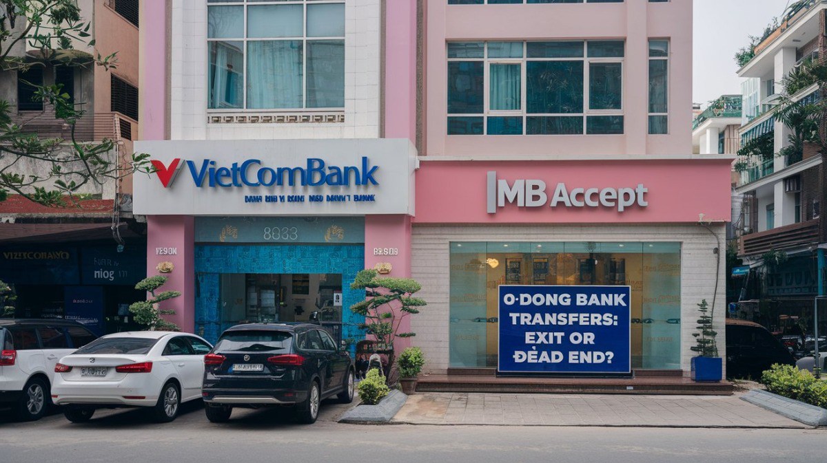 Vietcombank và MB nhận chuyển giao ngân hàng 0 đồng: Lối ra hay ngõ cụt?