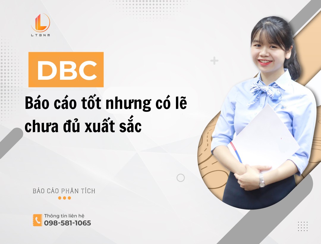 DBC – báo cáo tốt nhưng có lẽ chưa đủ xuất sắc.. Một trong những doanh nghiệp đã sớm công bố BCTC Q3  ...