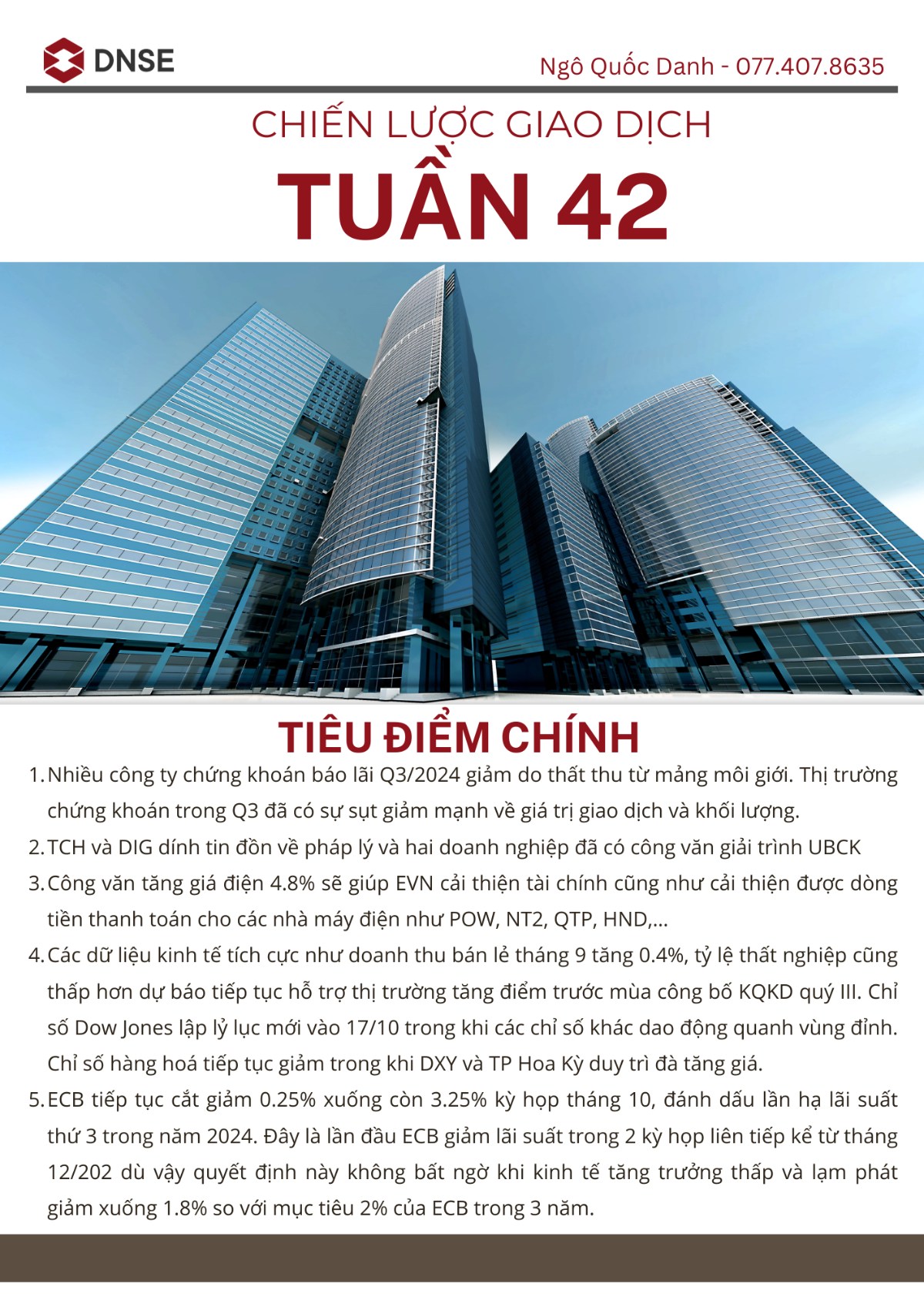 Gửi cả nhà chiến lược giao dịch tuần 21/10 - 25/10.  ...