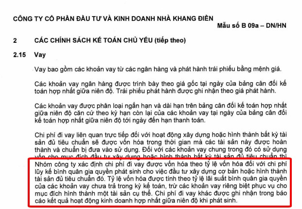 VỐN HÓA CHI PHÍ LÃI VAY - MỘT CÁCH LÀM ĐẸP BÁO CÁO TÀI CHÍNH . Có bao giờ bạn đọc báo cáo tài chính  ...