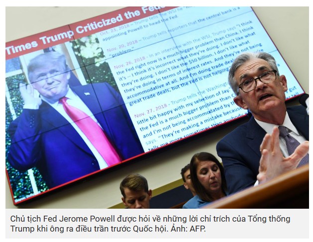 Trump và Powell – cuộc chiến ngầm giữa Nhà Trắng và FED