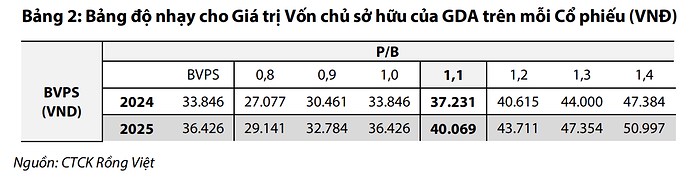 GDA - Chờ thị trường quan tâm thì định giá đã khác!