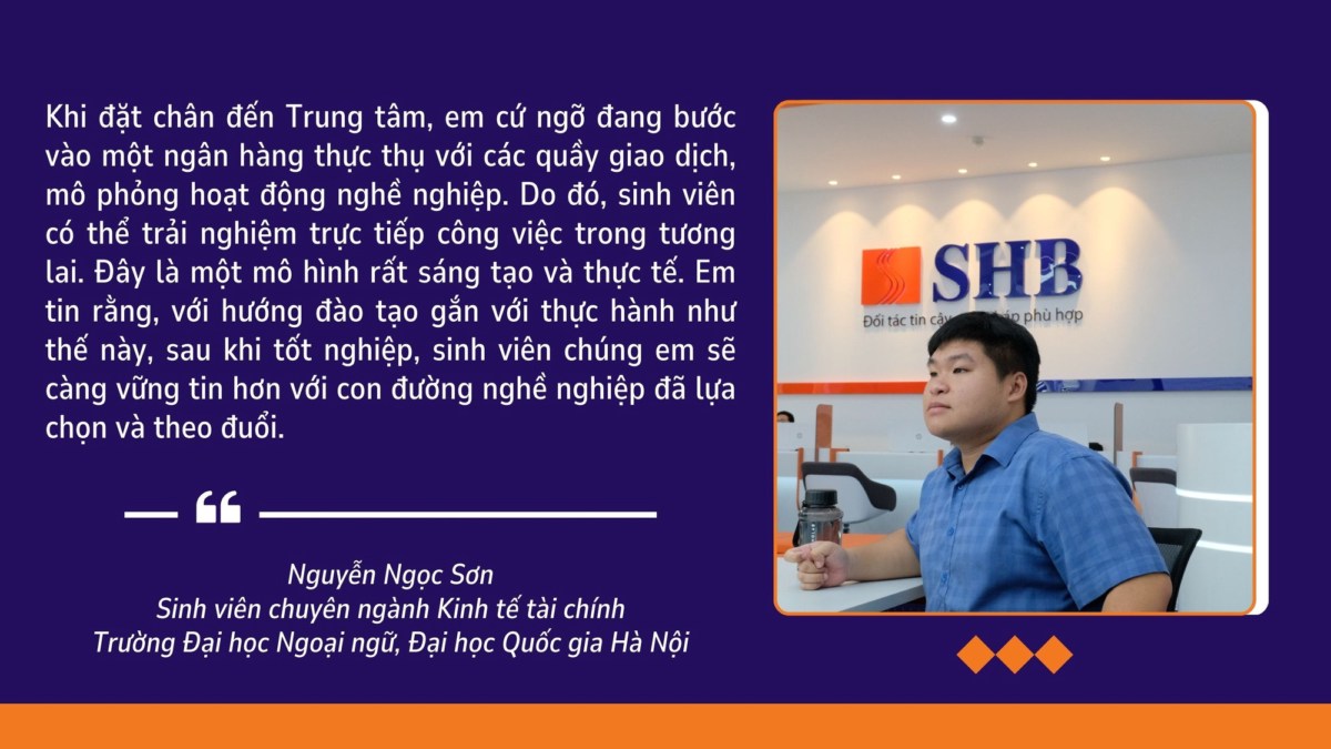 Mô hình ngân hàng thu nhỏ tại đại học: Giáo dục vươn tầm bước vào kỷ nguyên mới