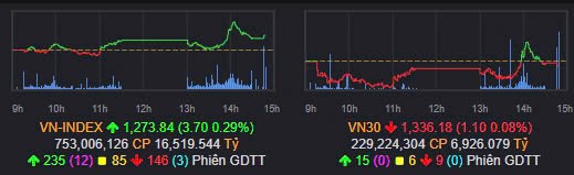 Tổng kết nhanh Vnindex 09/12/2024: Tích luỹ, hấp thụ và nắm giữ