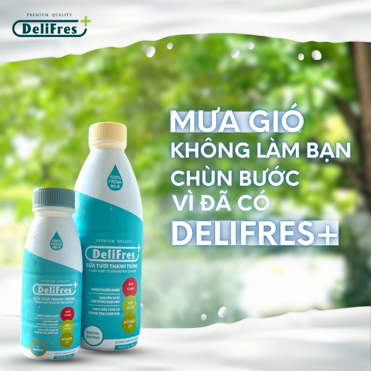 Thị trường sữa tươi thanh trùng miền Nam và ‘người đặc biệt’ DeliFres+