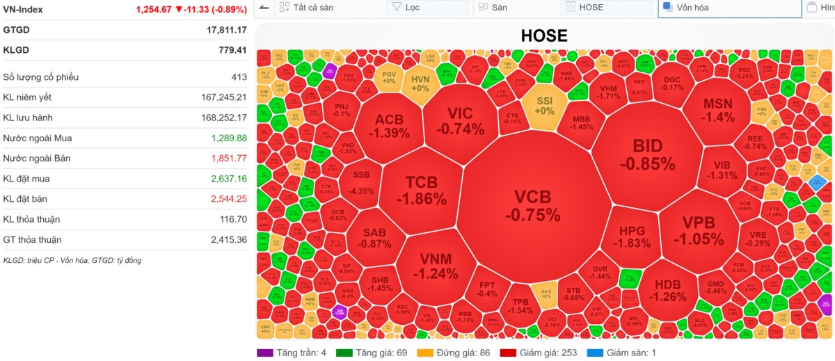 VN-INDEX 20/12/2024: Thiên nga đen xuất hiện - Thị trường đảo chiều - Cược thất bại?