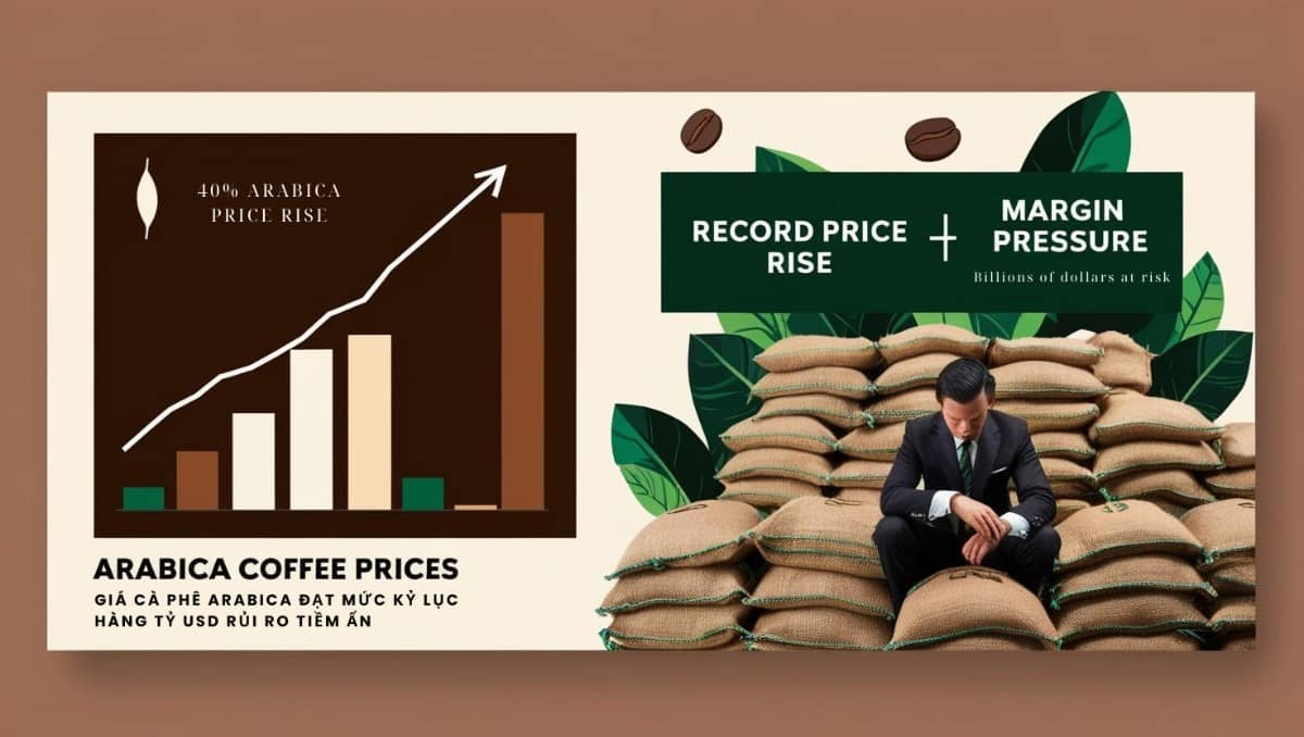 Cà phê Arabica: Lo ngại nguồn cung giảm kích hoạt áp lực ký quỹ