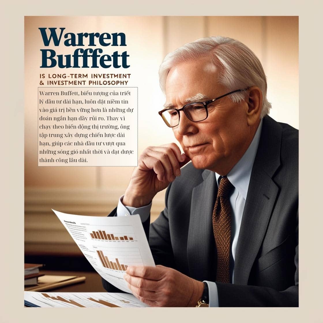 Warren Buffett và triết lý đầu tư: Bài học từ người thầy của sự kiên định