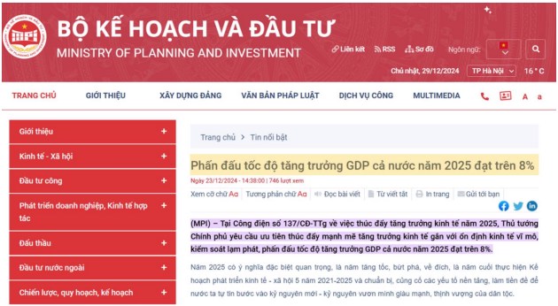 Cơ hội nào cho 2025?