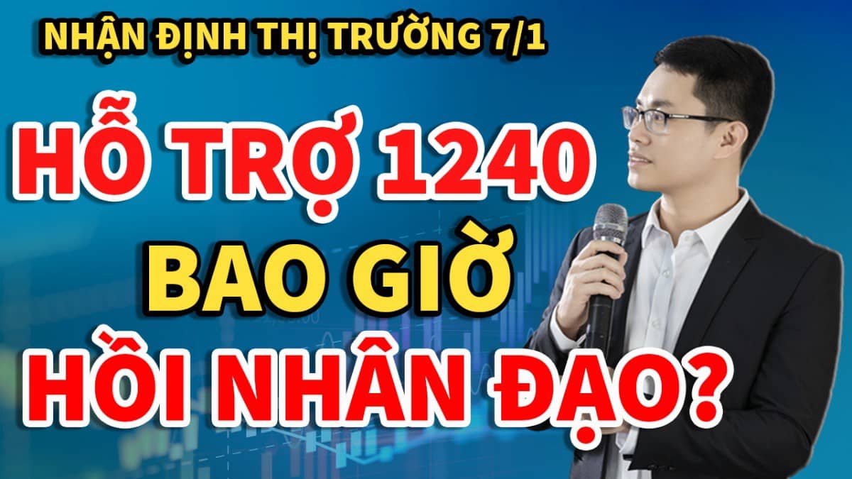 Nhận định thị trường chứng khoán hôm nay 7/1: Bao giờ hồi nhân đạo? Dấu hiêu downtrend suy thoái ?.  ...