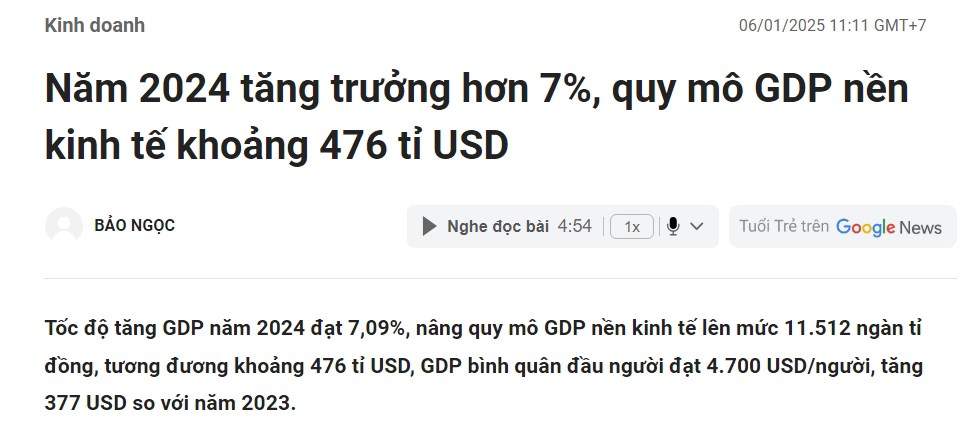Tại sao GDP tăng trưởng 7% mà chứng nát?. Các bài báo VN mình chủ yếu ra rả ra rả vào con số hơn 7%  ...