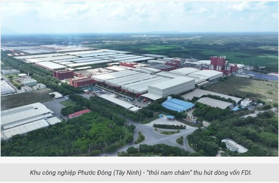 Tháng 1/2025, Tây Ninh thu hút 3 dự án FDI với tổng vốn hơn 100 triệu USD