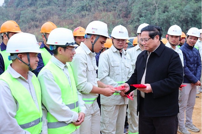 Dự án 14.000 tỷ đồng của liên danh Đèo Cả nhận vinh dự lớn từ Thủ tướng ngay đầu Xuân Ất Tỵ. Dự án cao  ...