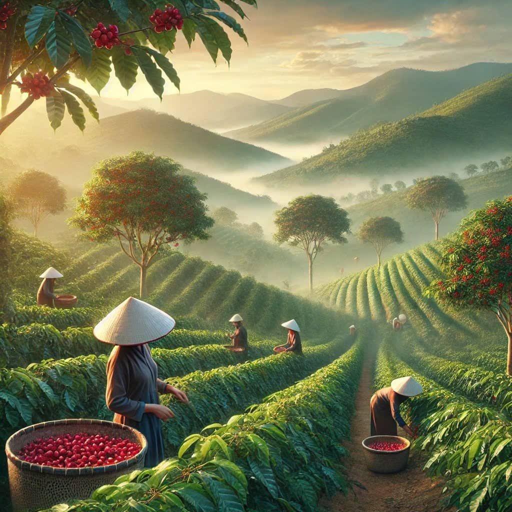 Tình hình thị trường cà phê Việt Nam và dự báo xu hướng