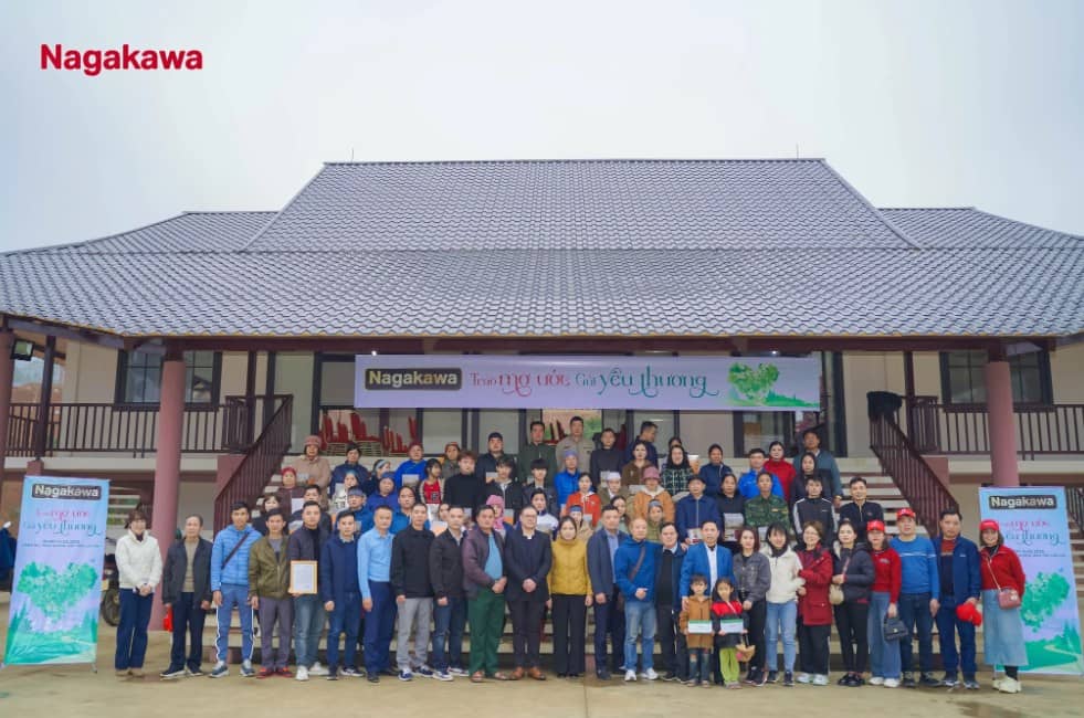 Nagakawa "Trao mơ ước, gửi yêu thương" đến làng Nủ, Lào Cai
