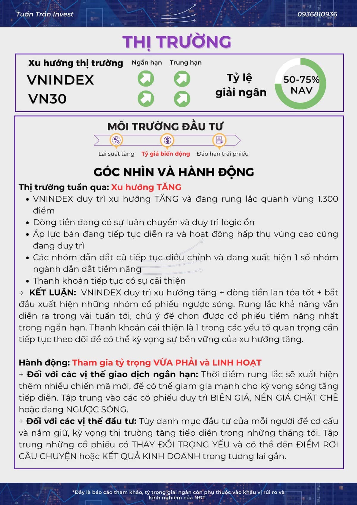 RUNG LẮC khả năng tiếp diễn - Nhóm cổ phiếu NGƯỢC SÓNG xuất hiện