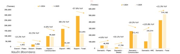 Ngành Thép – Tháng 1/ 2025: Cập nhật doanh số bán hàng
