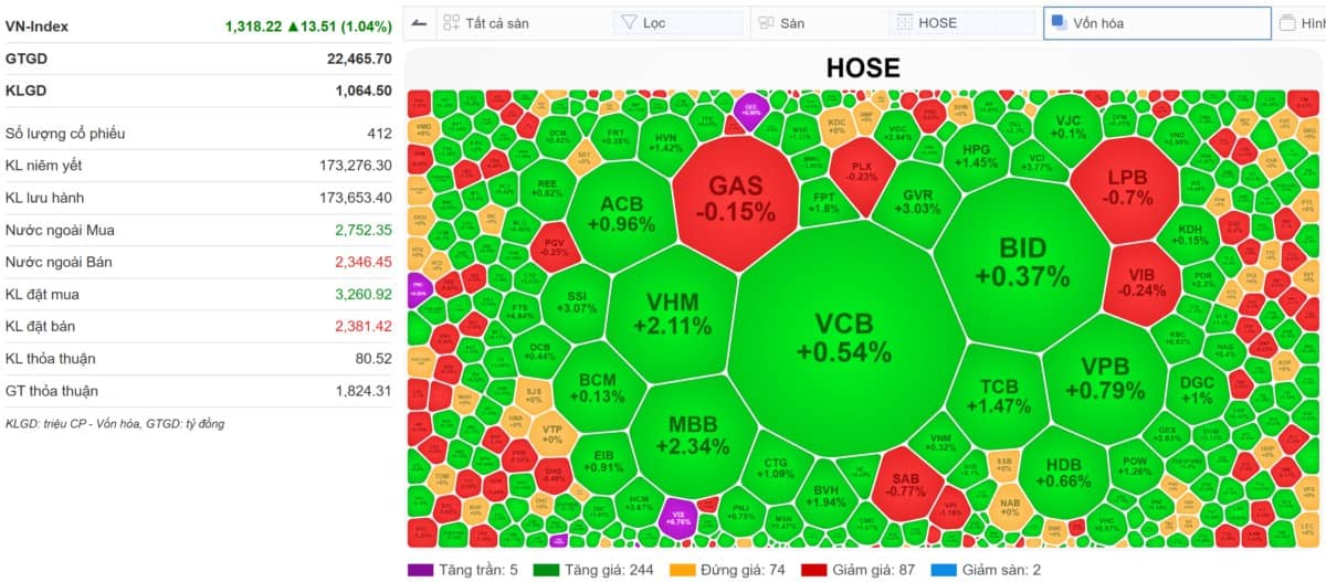 VN-INDEX 07/03/2025: Nhà đầu tư liên tục bị rũ bỏ và phải mua lại giá cao