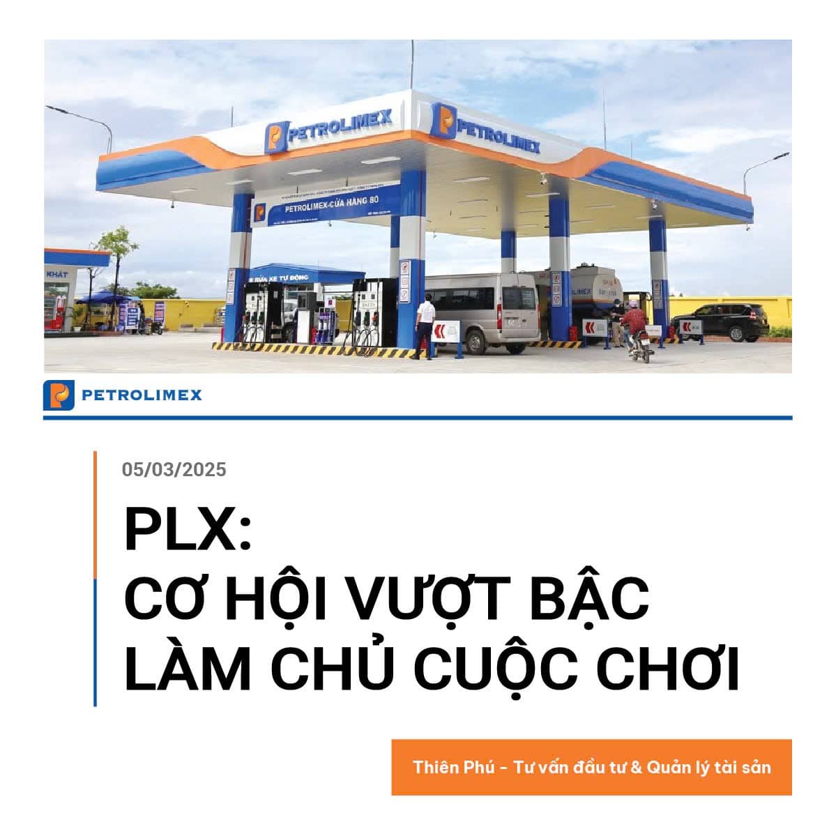 PLX – CƠ HỘI VƯỢT BẬC TỪ DỰ THẢO NGHỊ ĐỊNH XĂNG DẦU 2025. Với dự thảo Nghị định xăng dầu 2025, PLX đang  ...