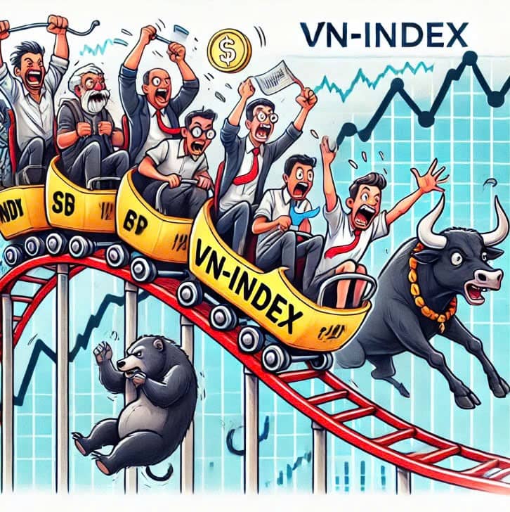 VN-index rung lắc, ưu tiên cơ cấu danh mục