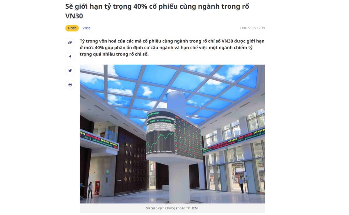 1 vòng thị trường chứng khoán