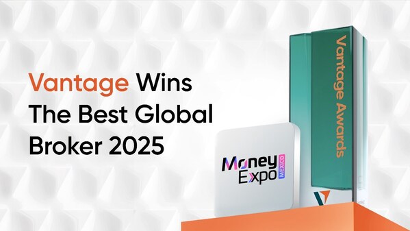 Vantage được vinh danh với giải thưởng 'Nhà môi giới tốt nhất toàn cầu' tại Money Expo Mexico 2025