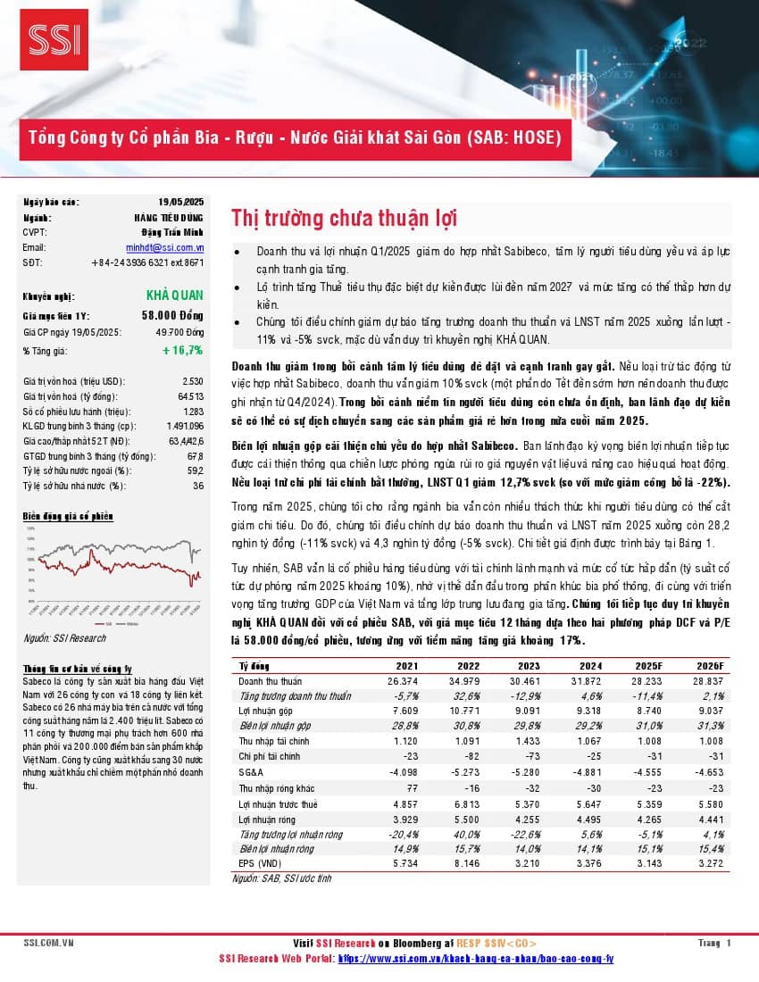 GEX: Khuyến nghị MUA với giá mục tiêu 36,200 đồng/cổ phiếu