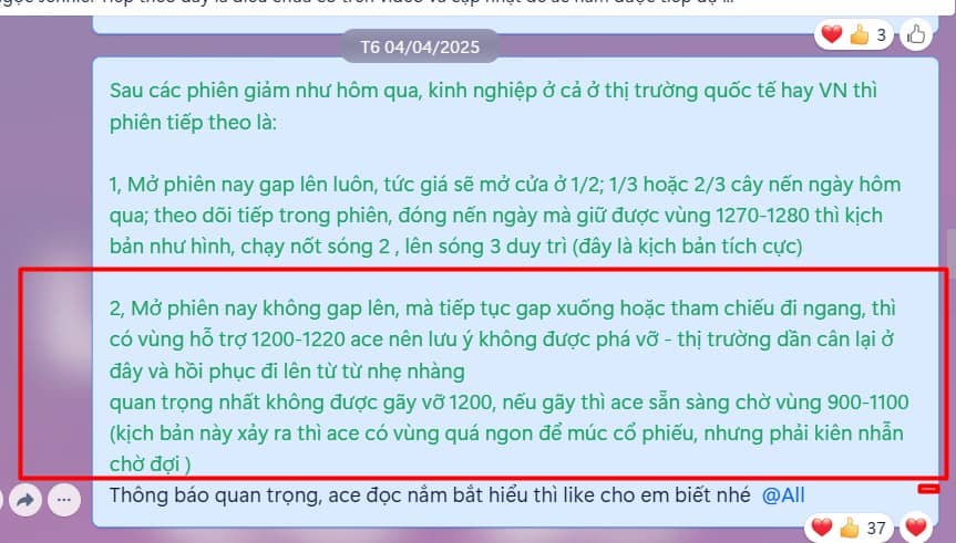 TRƯỚC NGƯỠNG CỬA THIÊN ĐƯỜNG & CÚ SỐC LỚN VỀ THUẾ QUAN. VNINDEX gặp cú sốc quá lớn, Rất lâu rồi, từ  ...