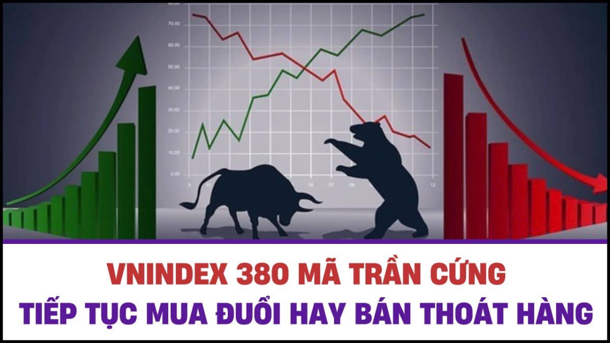 Vnindex 380 mã trần cứng, tiếp tục mua đuổi hay bán thoát hàng. I. ĐÁNH GIÁ THỊ TRƯỜNG PHIÊN GIAO DỊCH  ...