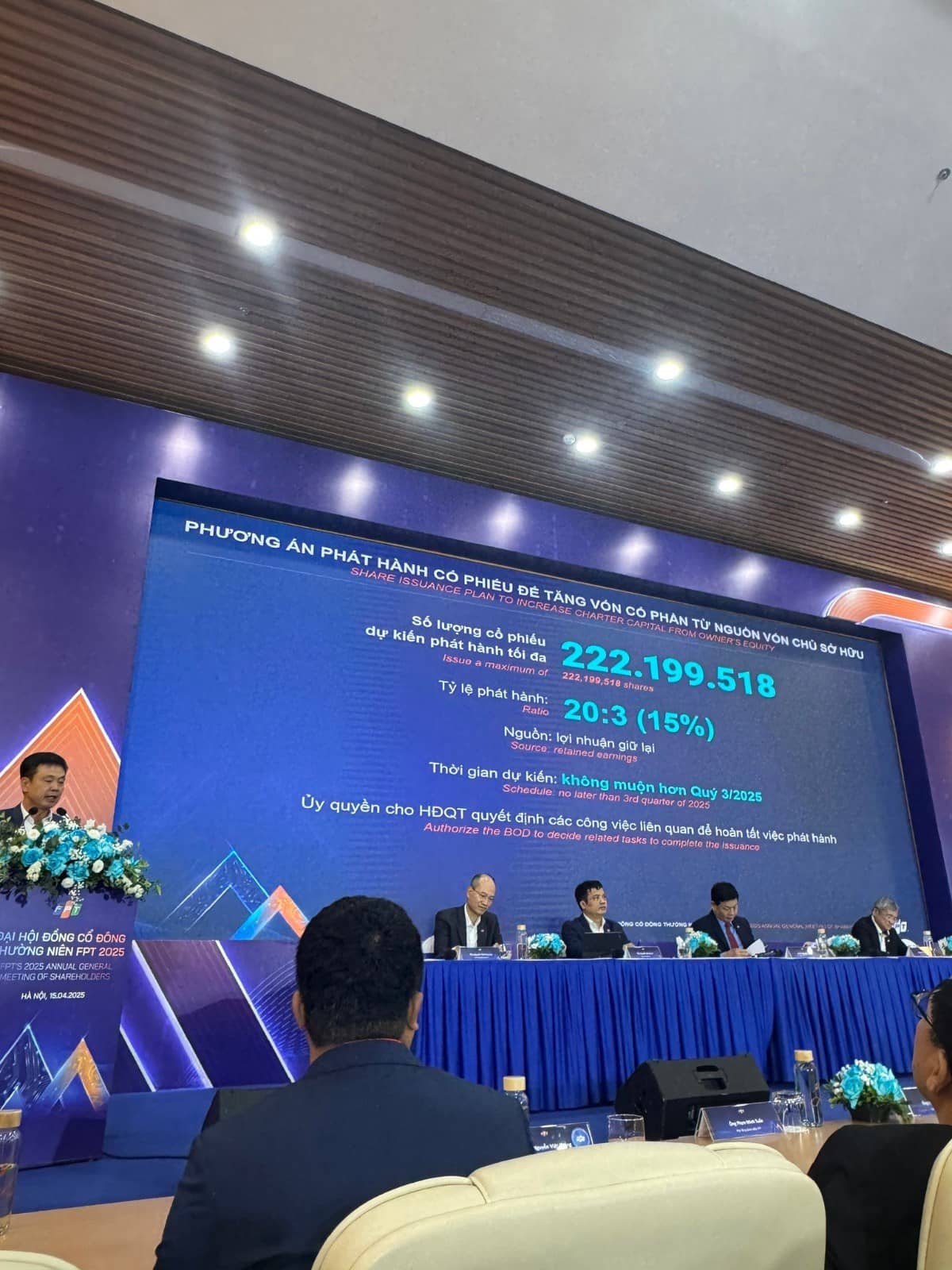 Tuyệt vời FPT: 4 điểm nhấn ĐHCĐ 2025 :