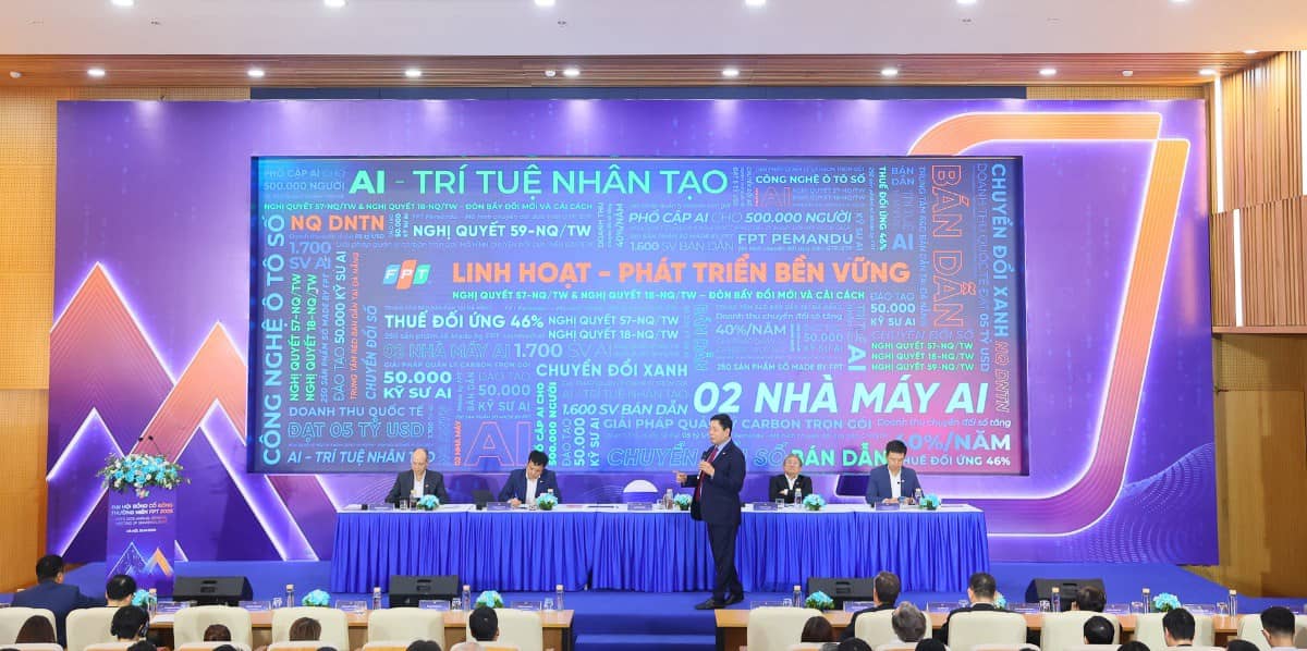 Tuyệt vời FPT: 4 điểm nhấn ĐHCĐ 2025 :