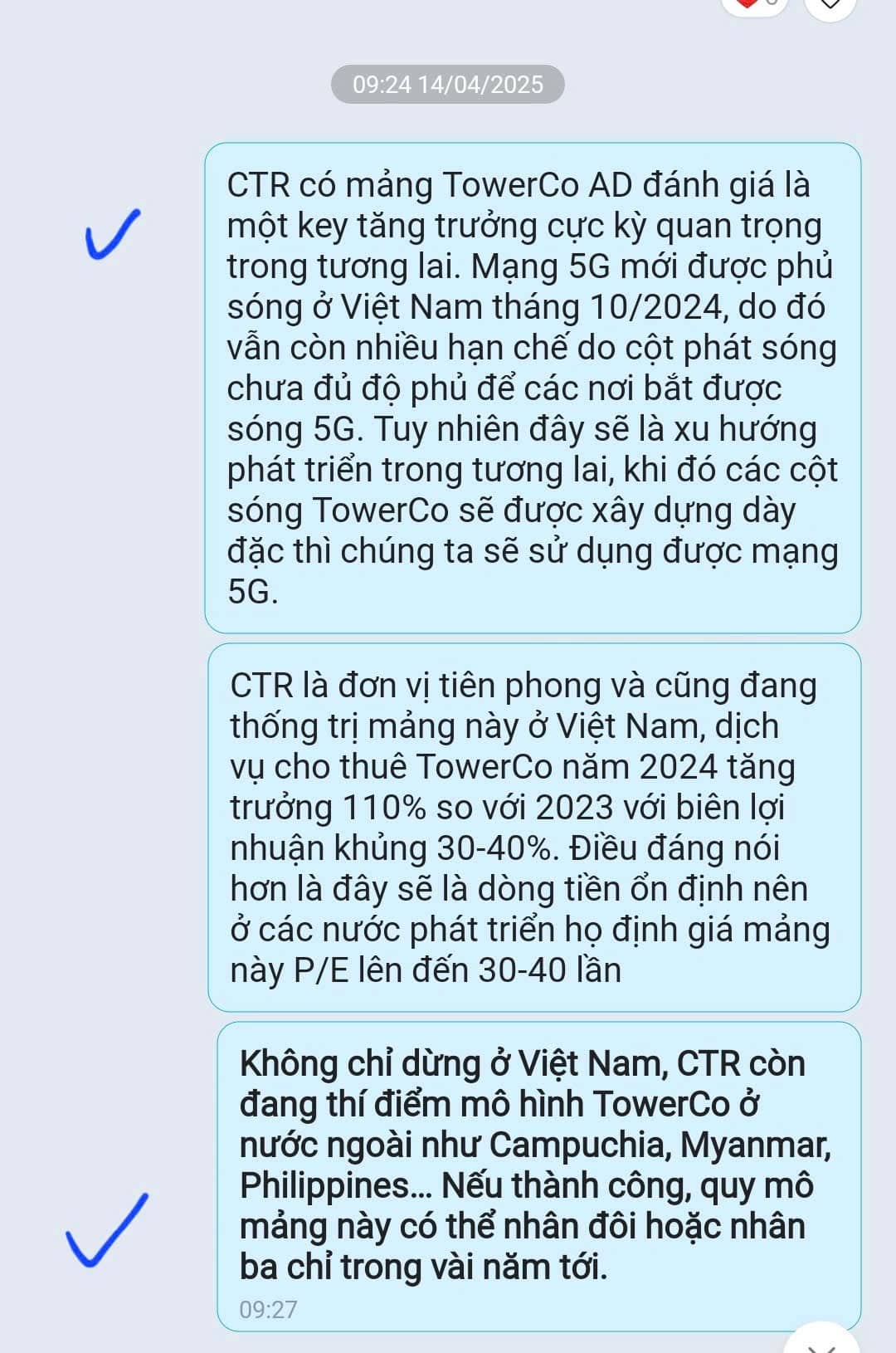 - TowerCo – “Mỏ vàng” đang hình thành trong lòng CTR?. Trong số các mảng kinh doanh của Viettel Construction  ...