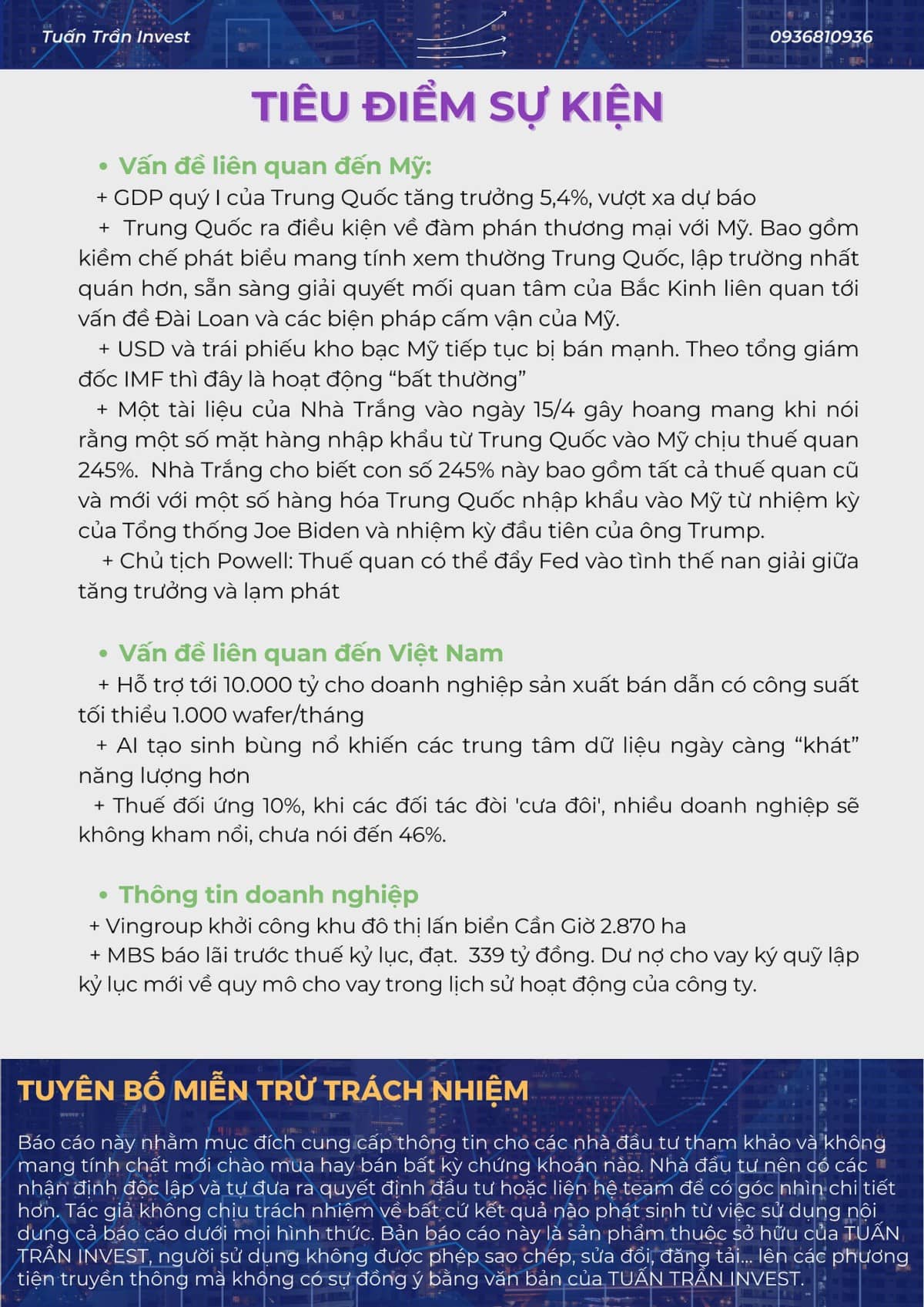 Tín hiệu tạo đáy sớm