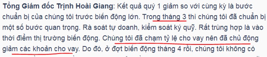HCM: Chững lại vì đâu. HCM đã công bố bctc Q1 với kết quả khá khiêm tốn so với những kỳ vọng trước đó.  ...