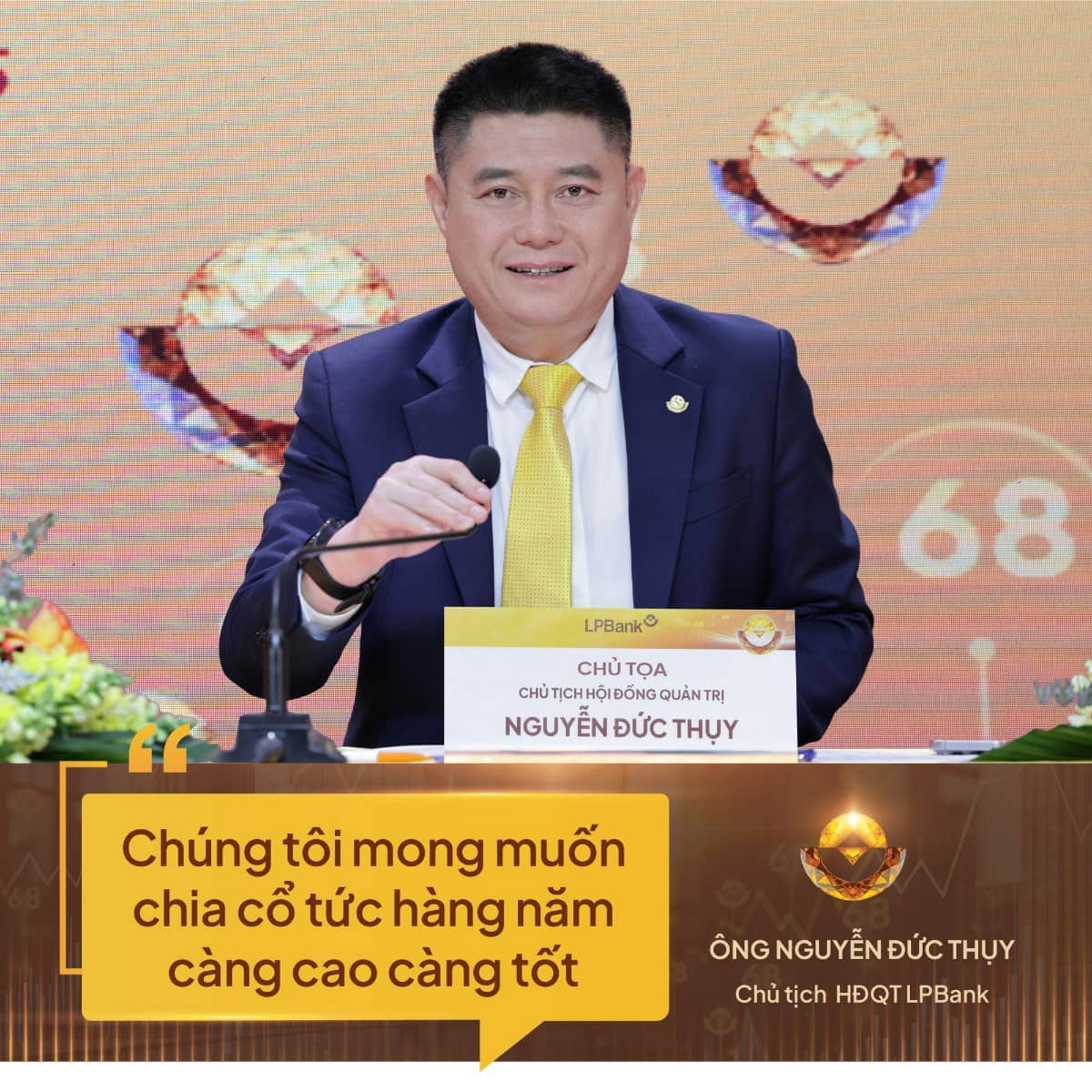 LPBank lập kỷ lục: Lợi nhuận tăng 22%, cổ tức tiền mặt cao nhất thị trường!