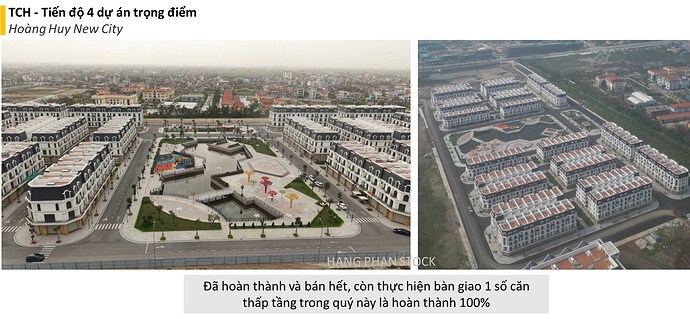 TCH - Tiến độ 4 đại dự án