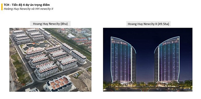 TCH - Tiến độ 4 đại dự án