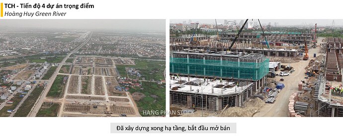 TCH - Tiến độ 4 đại dự án