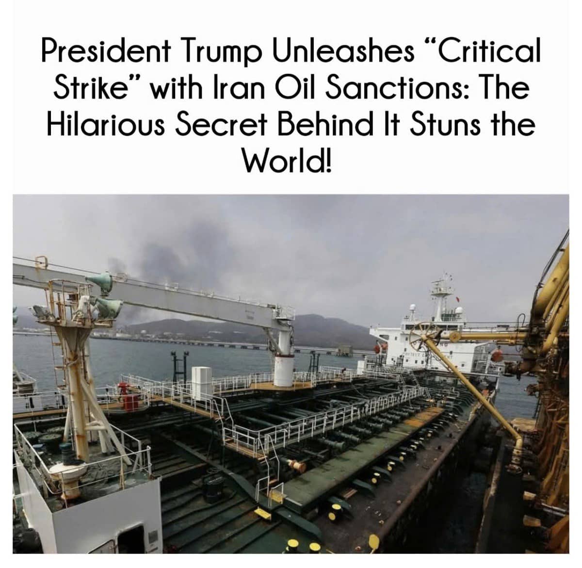 🈲TRUMP ĐẤM THẲNG IRAN - CẤM MUA DẦU TEHRAN!!!. Lệnh cấm vận dầu Iran của Trump: Một nước cờ “cao tay”  ...