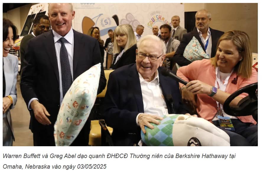 🧠 Kết thúc một kỷ nguyên: Warren Buffett chính thức rút lui, truyền ngọn đuốc Berkshire cho Greg Abel.  ...