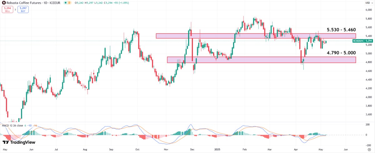 Xuất khẩu cà phê toàn cầu tăng mạnh trong bối cảnh tồn kho thấp và giá cả biến động!