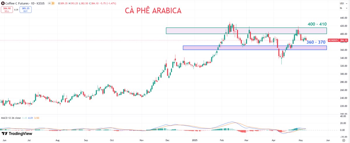 Xuất khẩu cà phê toàn cầu tăng mạnh trong bối cảnh tồn kho thấp và giá cả biến động!
