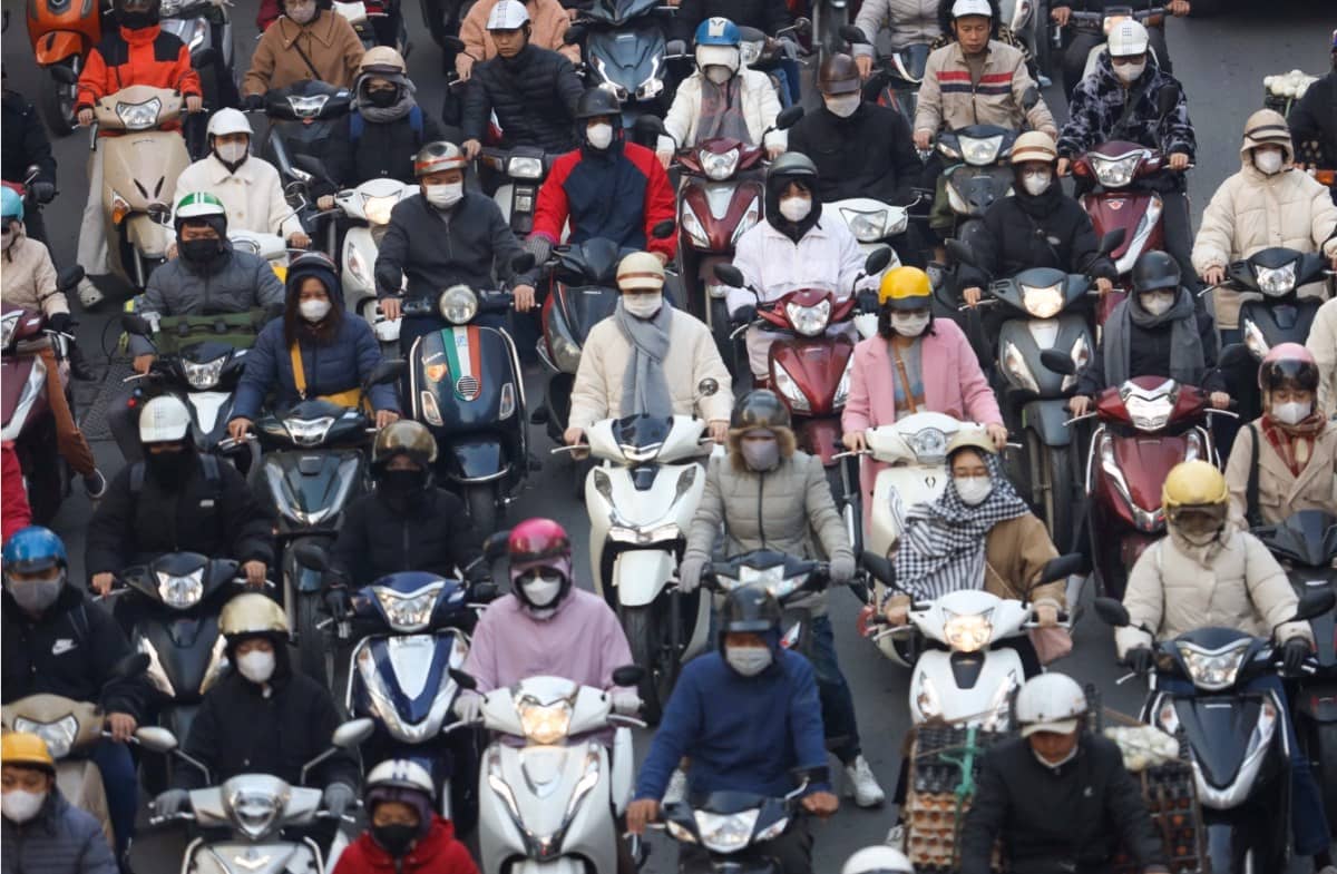 Hà Nội, TP.HCM dự kiến tiên phong siết chặt khí thải xe máy từ năm 2027
