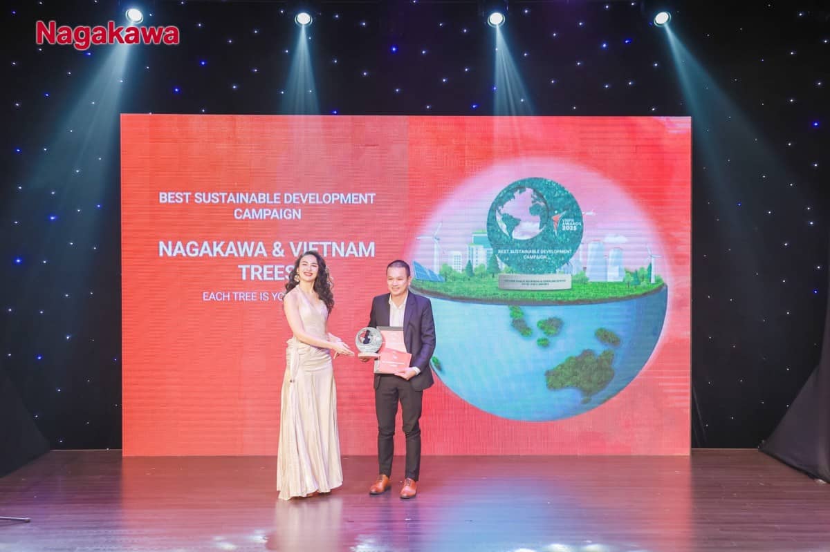 Nagakawa giành chiến thắng kép tại VNPR Awards 2025