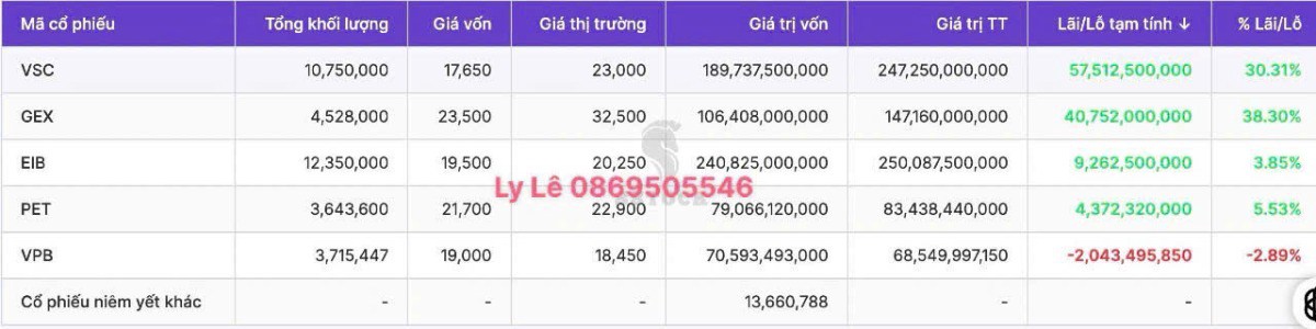 🔥 Hé lộ danh mục tự doanh "khủng" của công ty chứng khoán – VSC, GEX bứt phá mạnh!. Hé lộ danh mục  ...