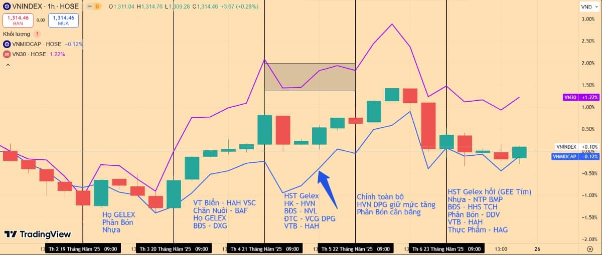 MIDCAP vào Pha Tăng Tốc - Top Cổ Phiếu Bùng Nổ Tuần Sau
