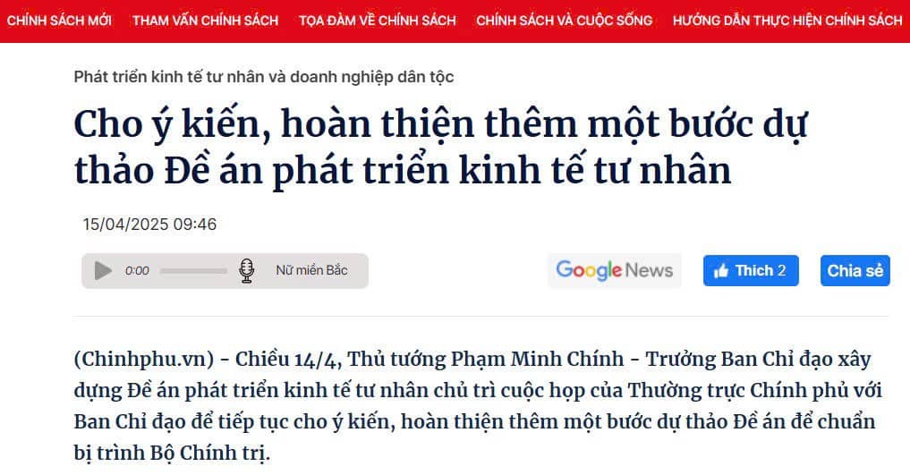 Kinh tế tư nhân: Động cơ tăng trưởng mới – Cơ hội vàng để cổ phiếu bứt phá năm 2025!!