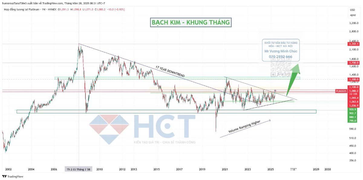 Giải Mã Bạch Kim (Platinum): Sóng Tăng Chu Kỳ Mới Đã Bắt Đầu?