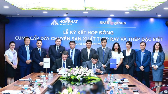 Hòa Phát bắt tay SMS Group: Bước nhảy vọt, độc quyền thép ray cao tốc Đông Nam Á